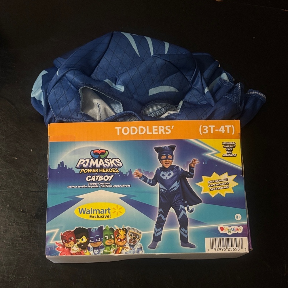 Power héroes Disguise Catboy Costume for Toddlers‎ - Blue